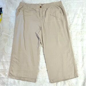 Reitmans Linen Blend Wide Leg Pants